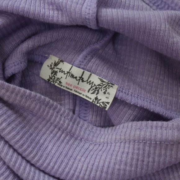 Free People Topanga Lilac Sleeveless Turtleneck Top S - Picture 13 of 15